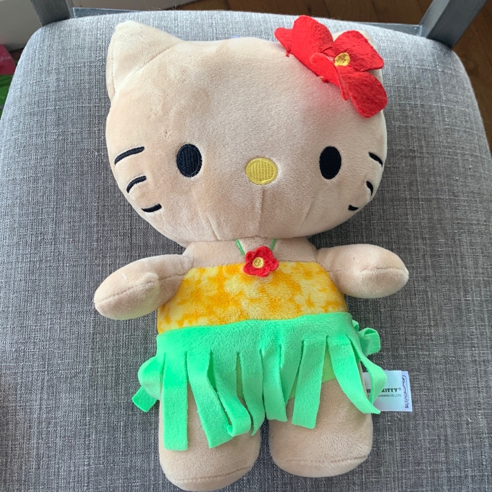 Hawaiian Hula Hello Kitty plush